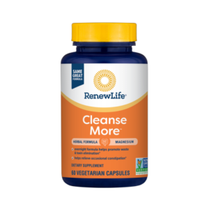 Cleanse More Capsules, bottle of 60 vegetarian capsules