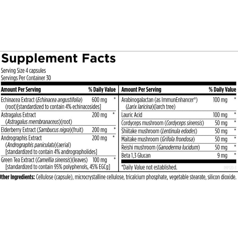 Immunitone Plus Capsules (120 ct) - Doctors Studio Store