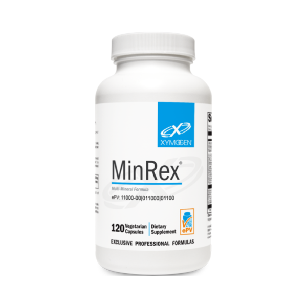 MinRex® 120-capsule bottle