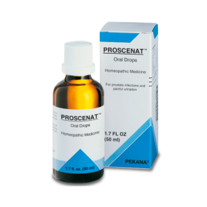 Proscenat, 50 ml dropper bottle and packaging