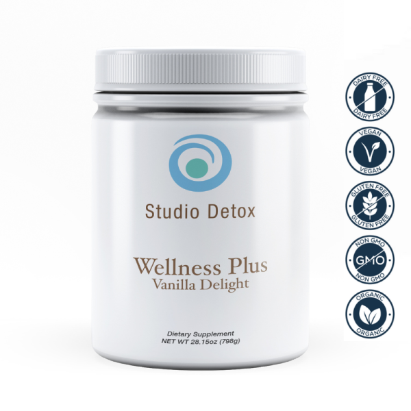 Studio Detox Wellness Plus Vanilla Delight 798g Powder Tub